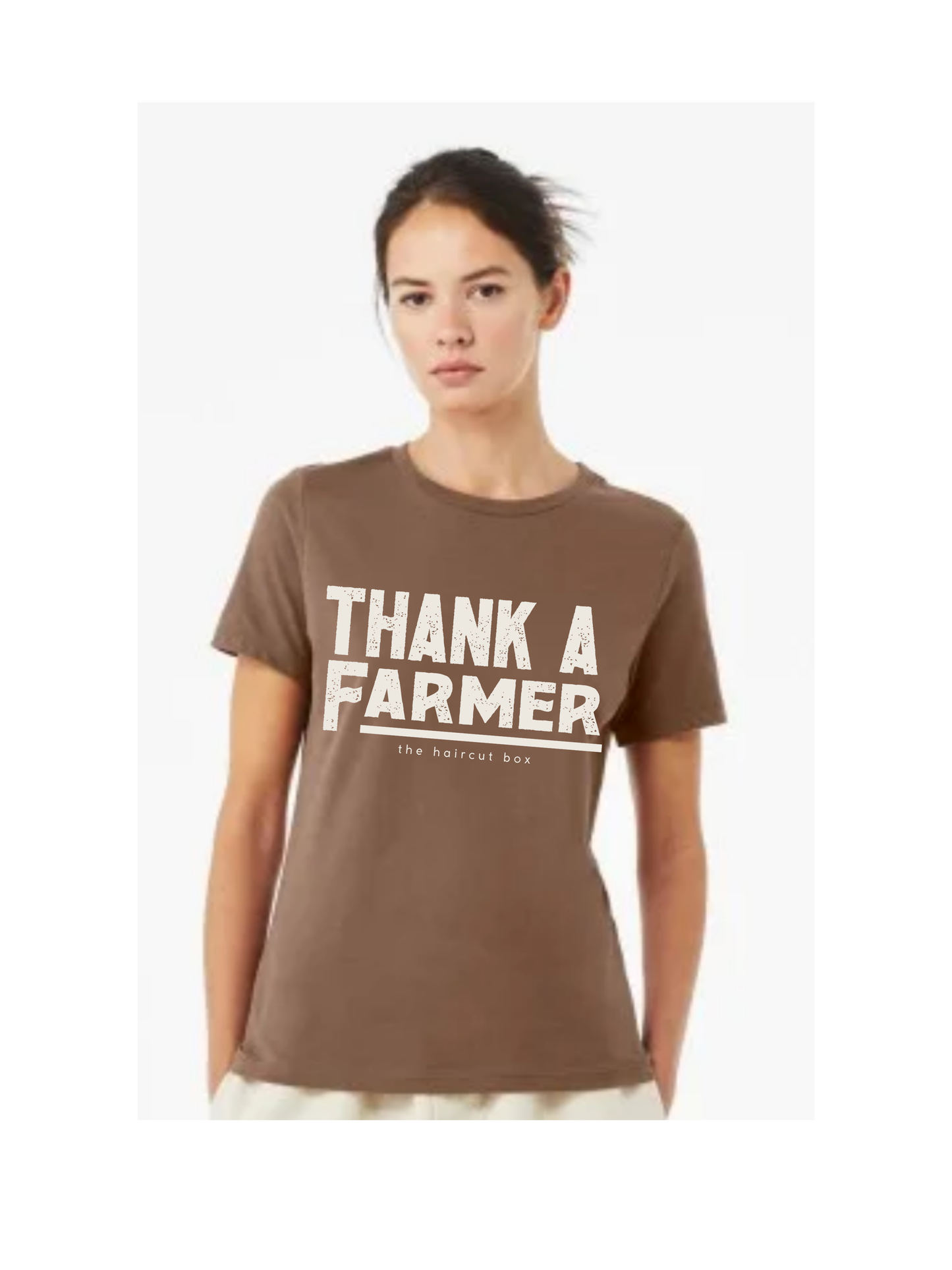 Women's Thank a Farmer Jersey Tshirt *PRESALE*