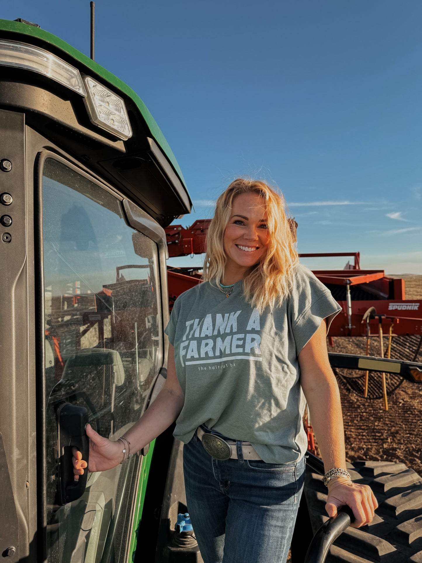 Women's Thank a Farmer Relaxed Fit Tshirt *PRESALE*