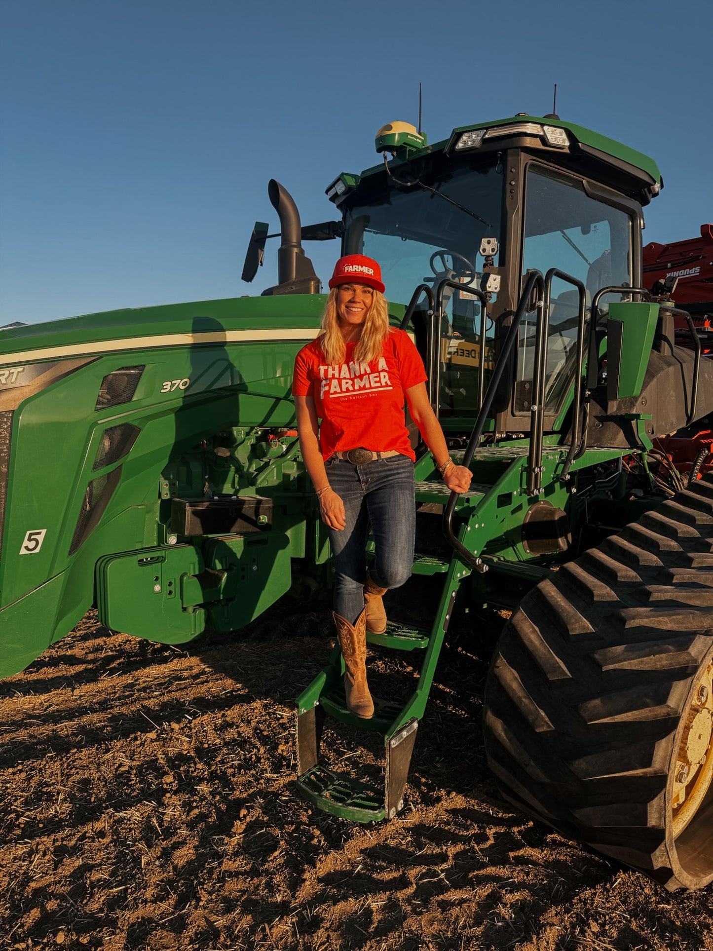 Women's Thank a Farmer Jersey Tshirt *PRESALE*
