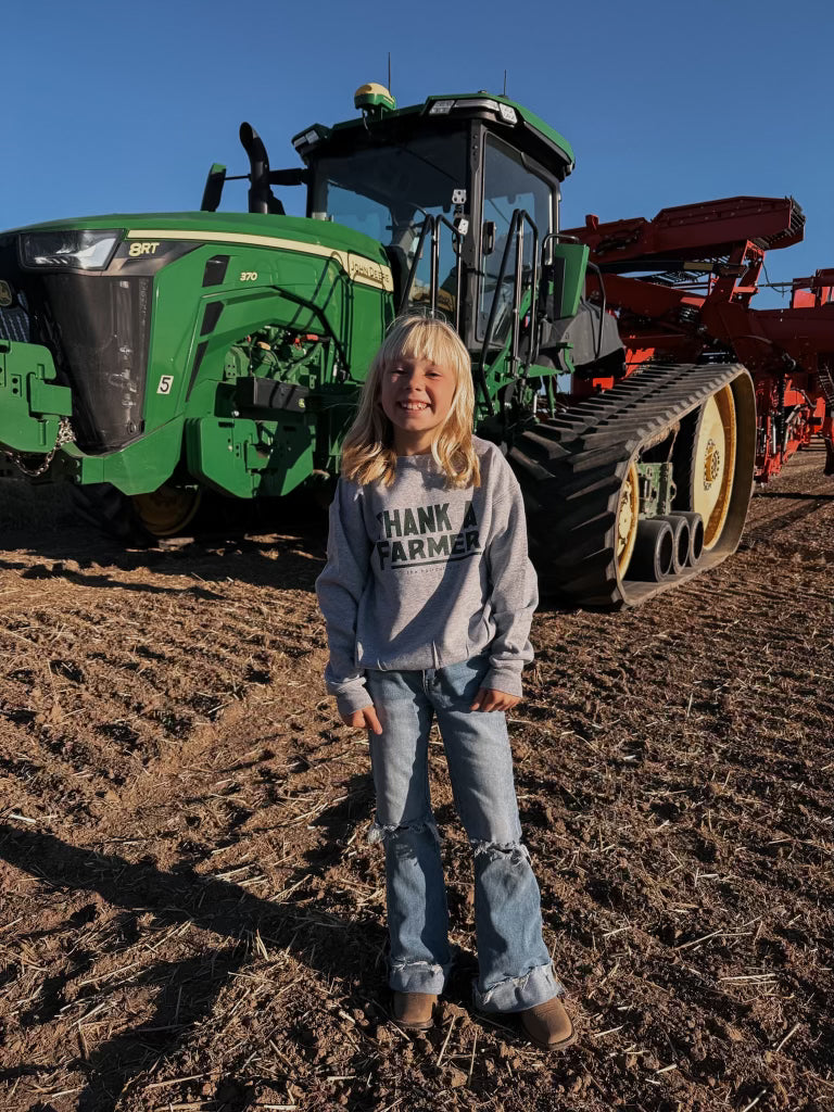 Thank a Farmer Youth Crew Neck *PRESALE*