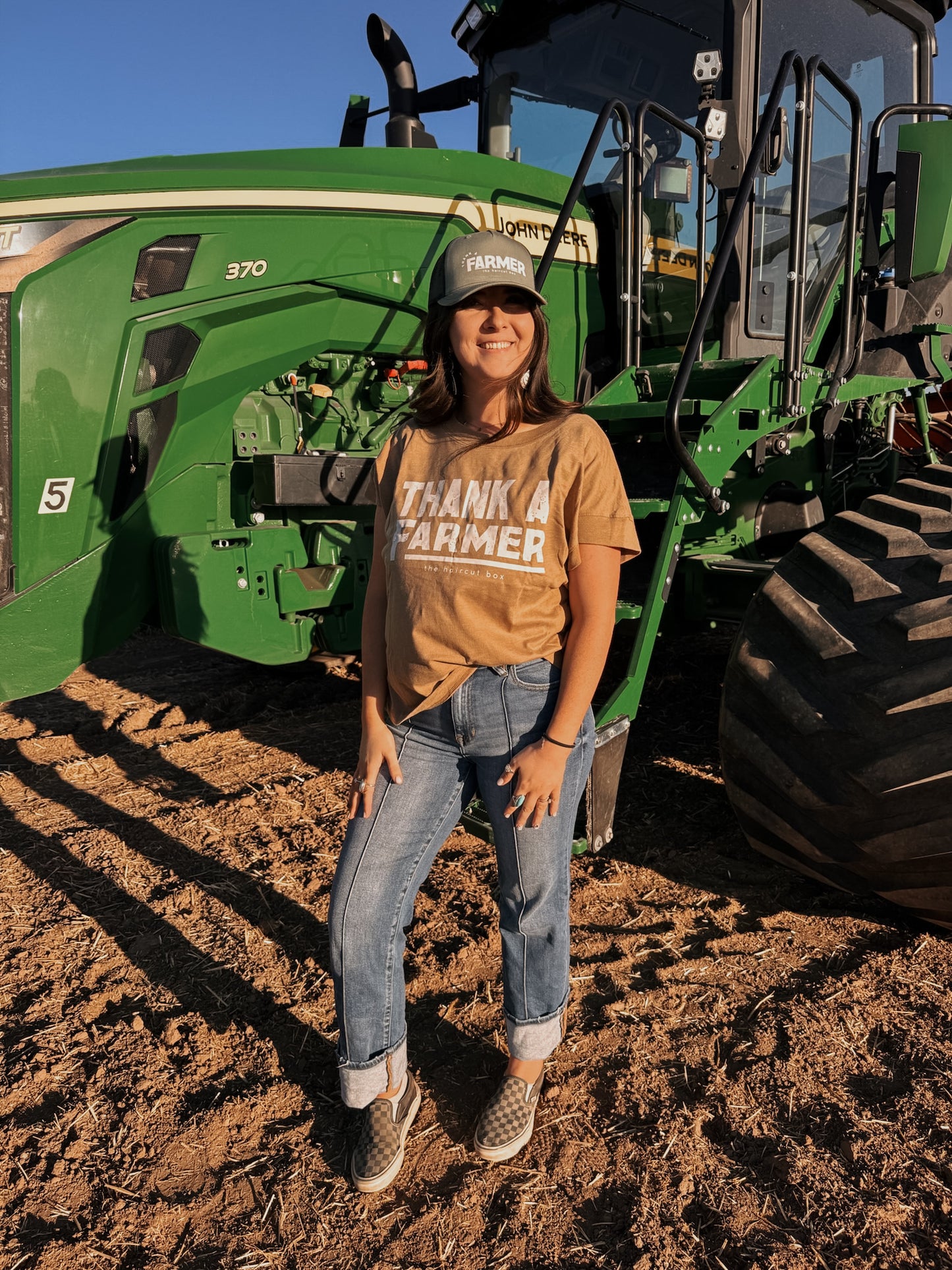 Women's Thank a Farmer Relaxed Fit Tshirt *PRESALE*