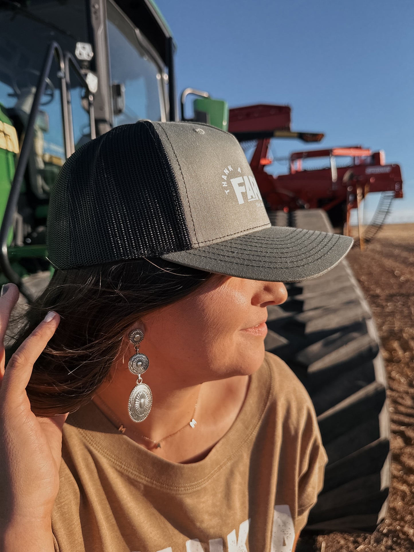 Thank a Farmer Trucker Hat - Green *PRESALE*