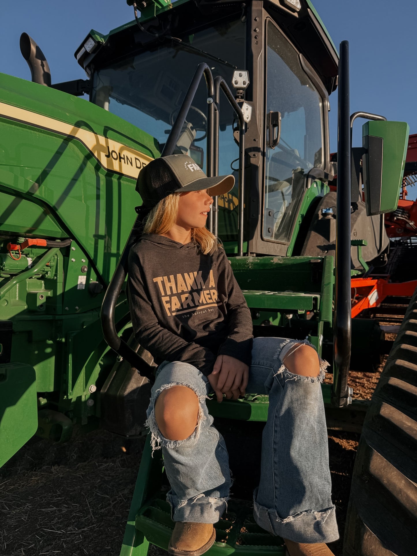 Thank a Farmer Youth Hoodie *PRESALE*
