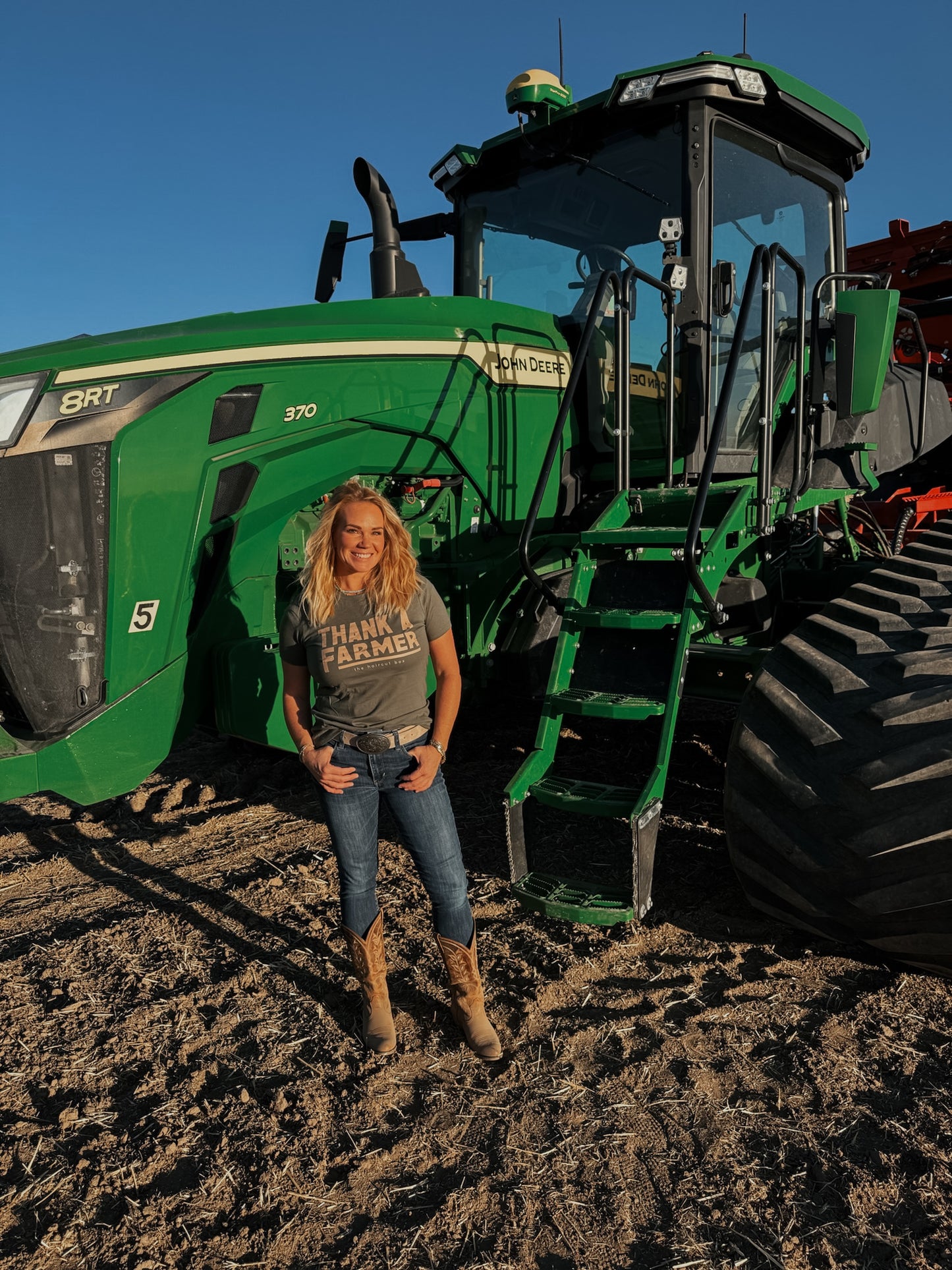 Women's Thank a Farmer Jersey Tshirt *PRESALE*