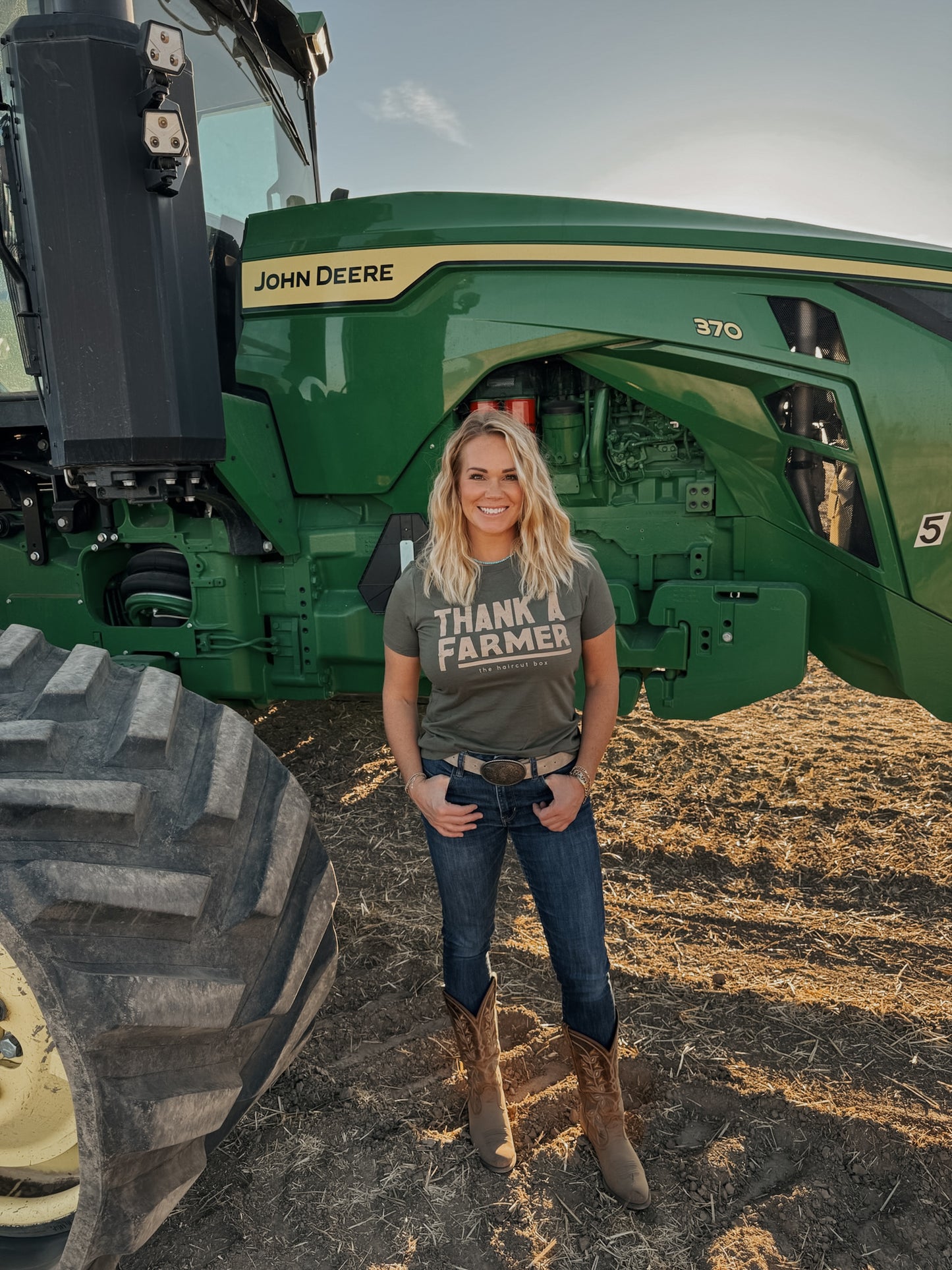Women's Thank a Farmer Jersey Tshirt *PRESALE*