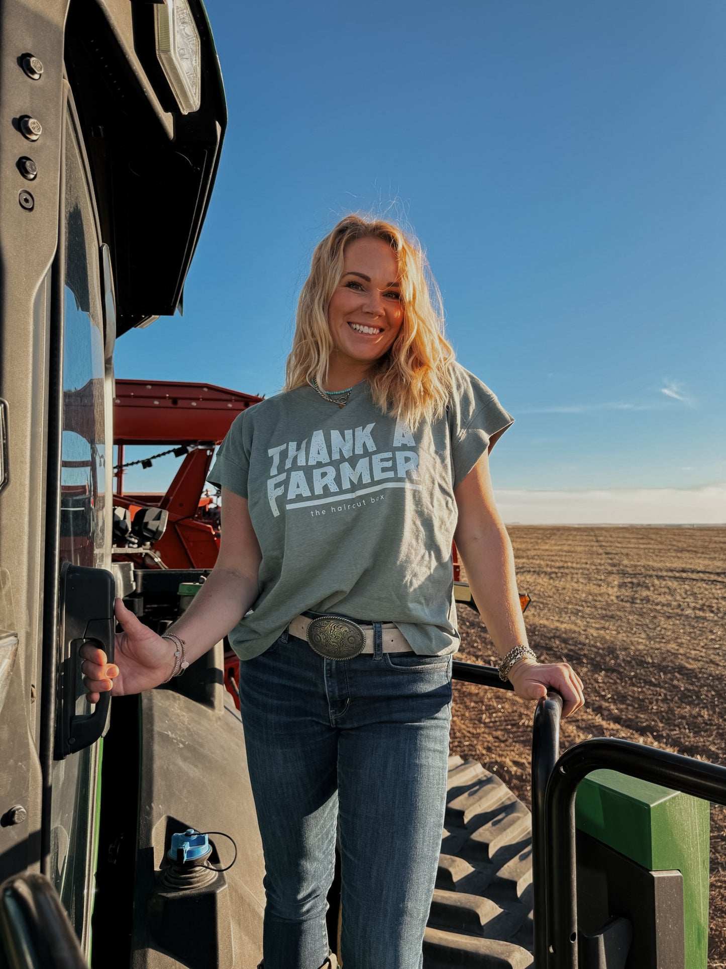 Women's Thank a Farmer Relaxed Fit Tshirt *PRESALE*