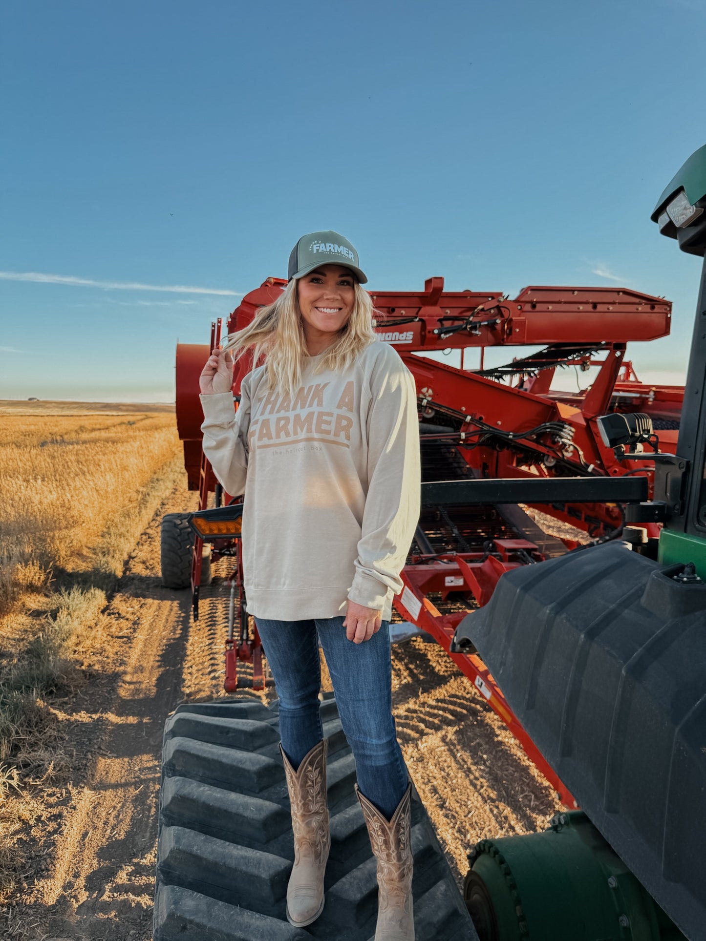 Thank a Farmer Adult Crew Neck *PRESALE*