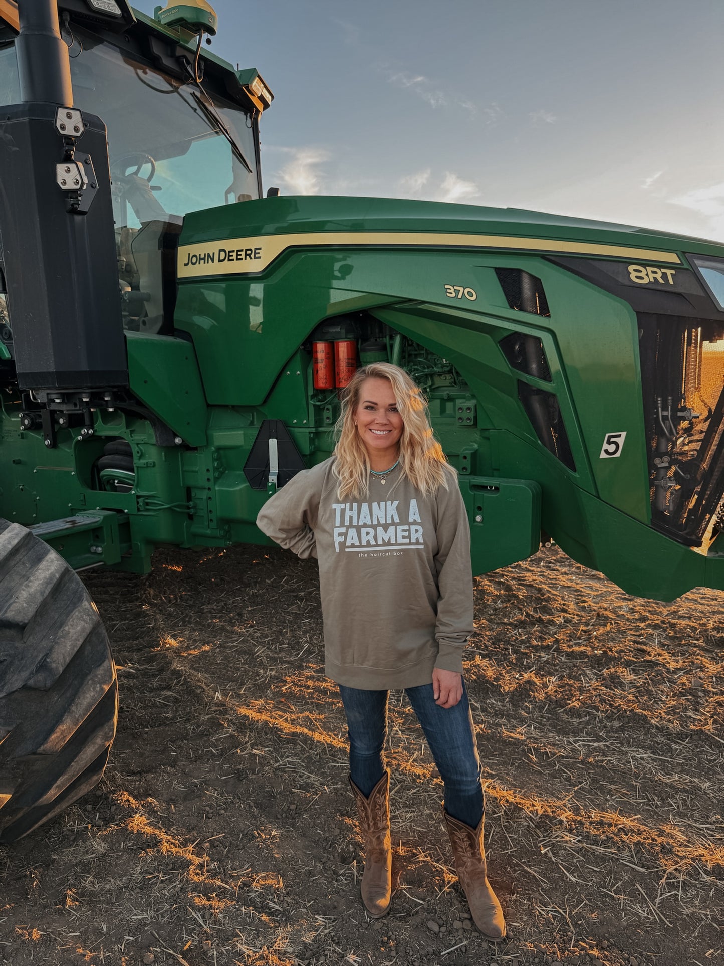 Thank a Farmer Adult Crew Neck *PRESALE*