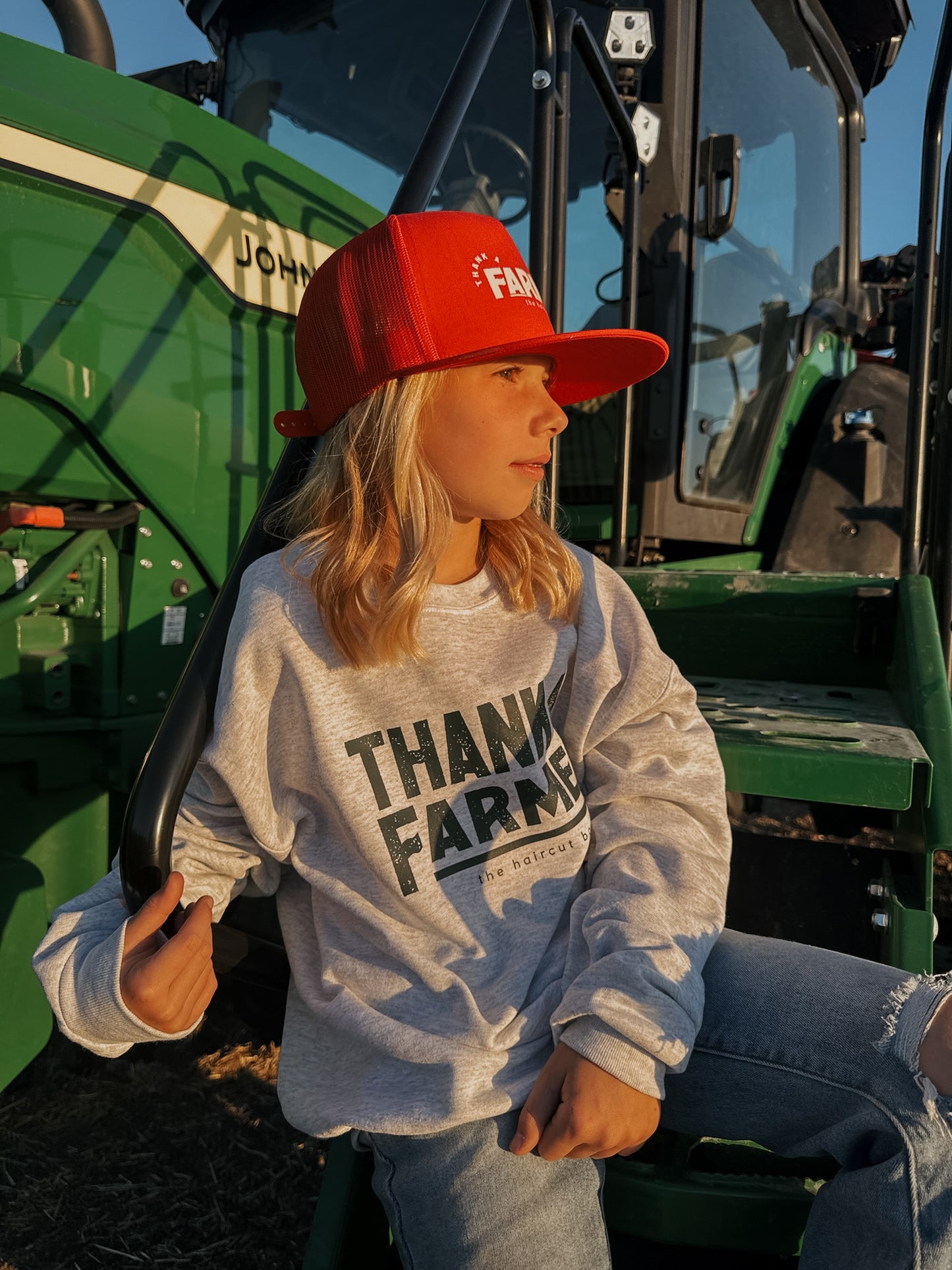 Thank a Farmer Youth Crew Neck *PRESALE*