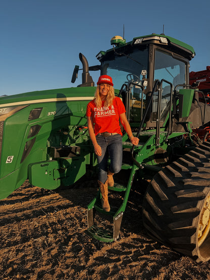 Women's Thank a Farmer Jersey Tshirt *PRESALE*