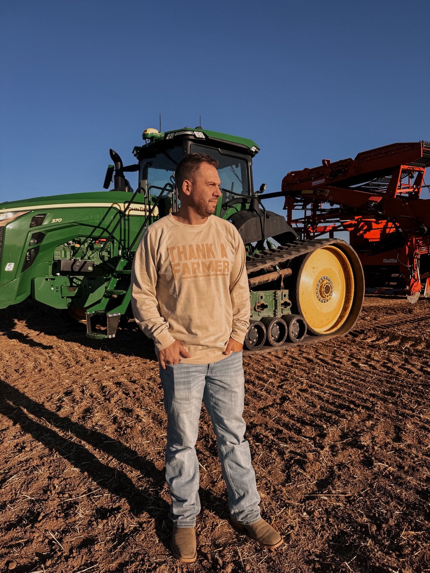 Thank a Farmer Adult Crew Neck *PRESALE*