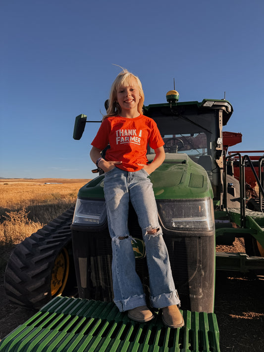 Thank a Farmer Toddler Tshirt *PRESALE*
