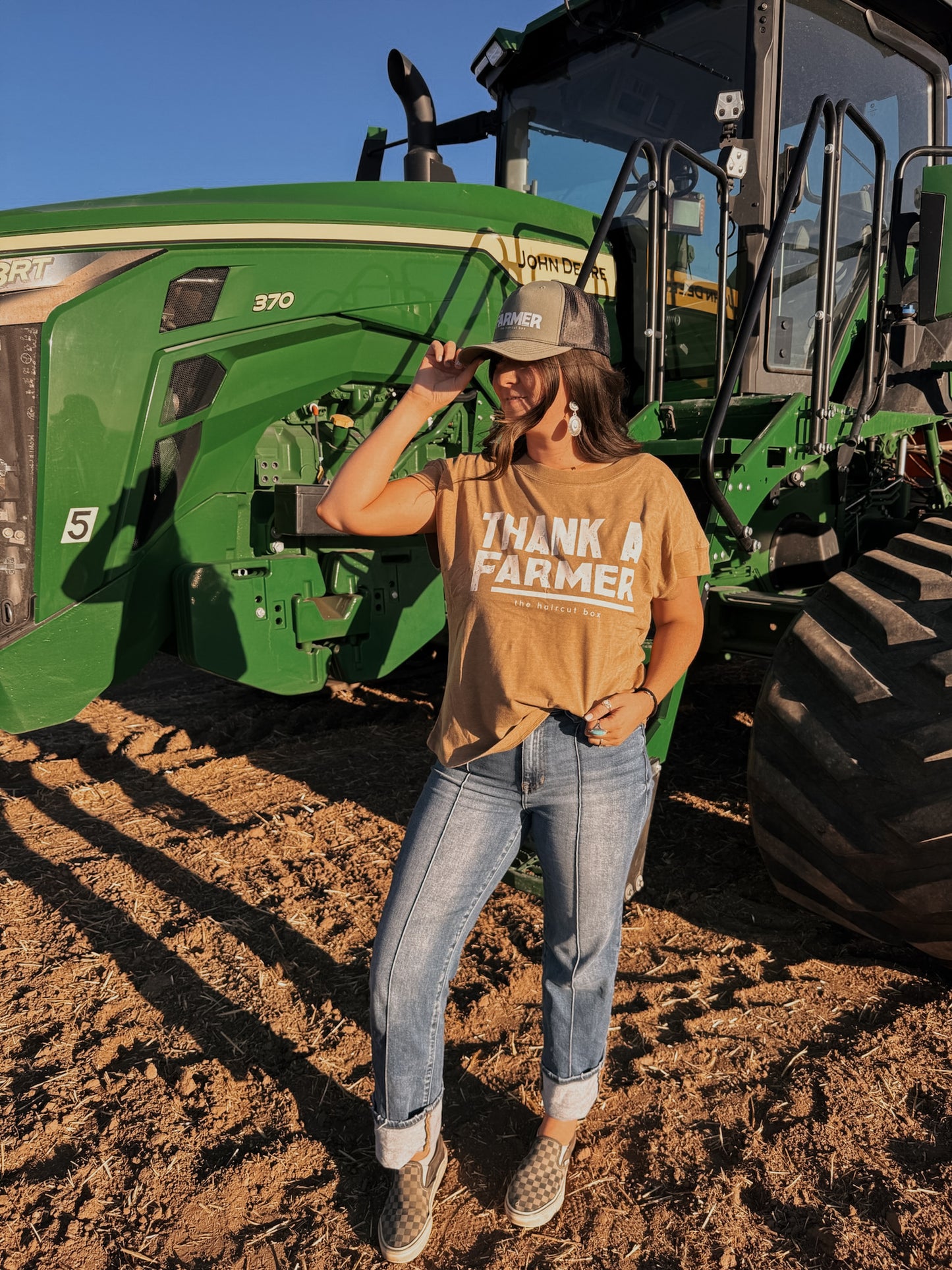 Women's Thank a Farmer Relaxed Fit Tshirt *PRESALE*