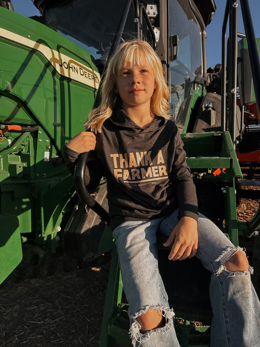 Thank a Farmer Youth Hoodie *PRESALE*