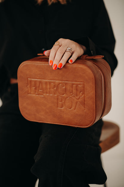 The Haircut Box Leather Case